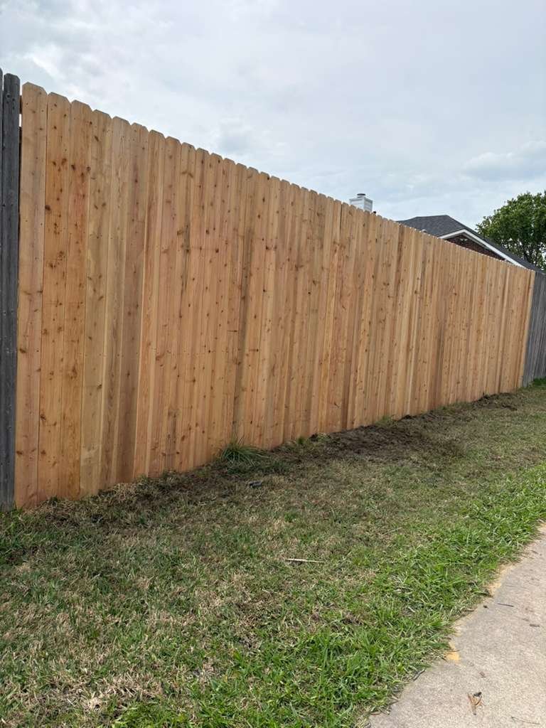 Vertical Cedar Fence